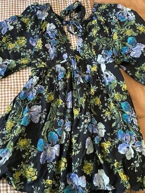 Free People Floral Mini Dress
